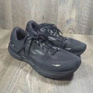 Brooks Men’s All-Black Athletic Running Shoes ADRENALINE size 10 GUC worn ONCE Brooks Men main image 3